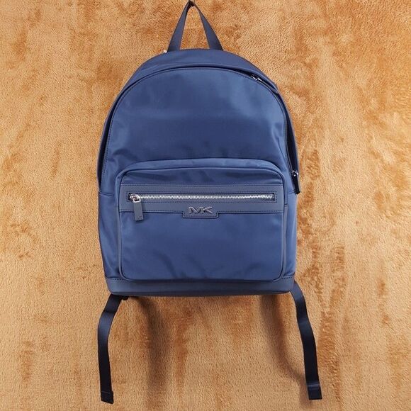 MICHAEL KORS Mens Backpack Blue Nylon MALONE $198 - Picture 2 of 8